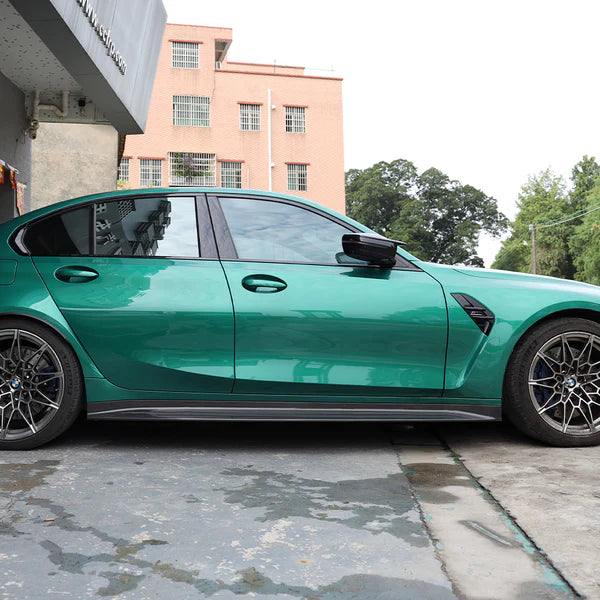 Side skirts ze suchého karbonu pro BMW G8x M3 a M4