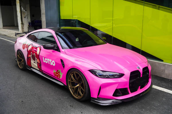 MP styl Side skirts ze suchého karbonu pro BMW G8x M3 a M4