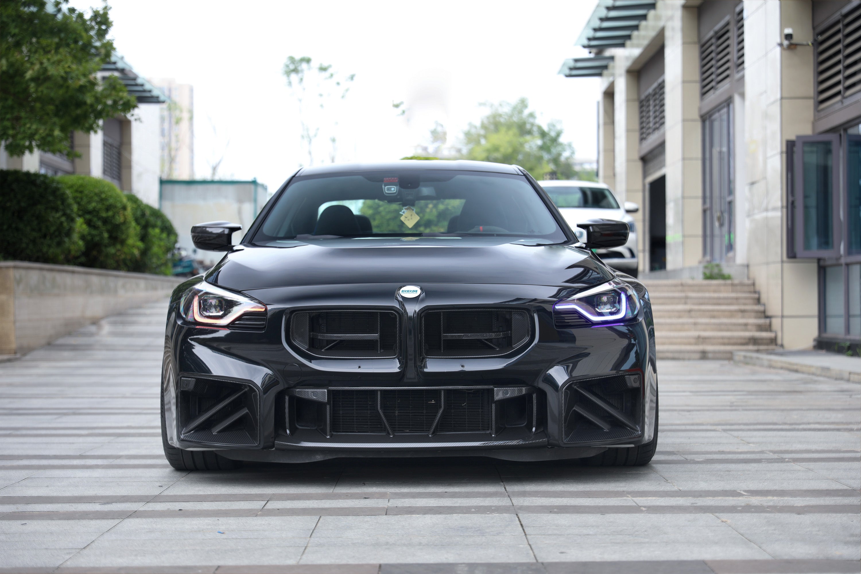 CS styl Ledvinky ze suchého karbonu pro BMW G87 M2