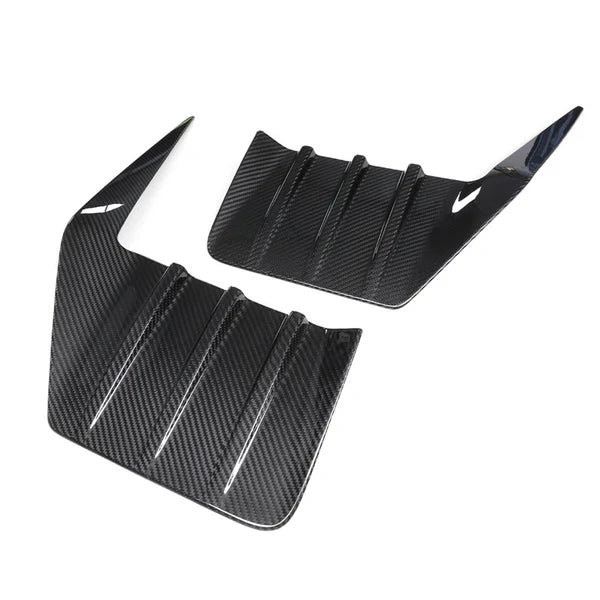 Lišty zadního nárazníku ze suchého karbonu pro BMW G87 M2