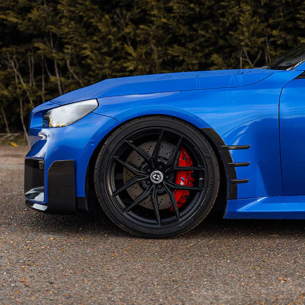 Eyebrows ze suchého karbonu (4ks) pro BMW G87 M2 (skladem)