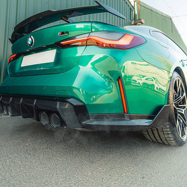 MP styl ploutve difuzoru ze suchého karbonu pro BMW G8x M3 a M4