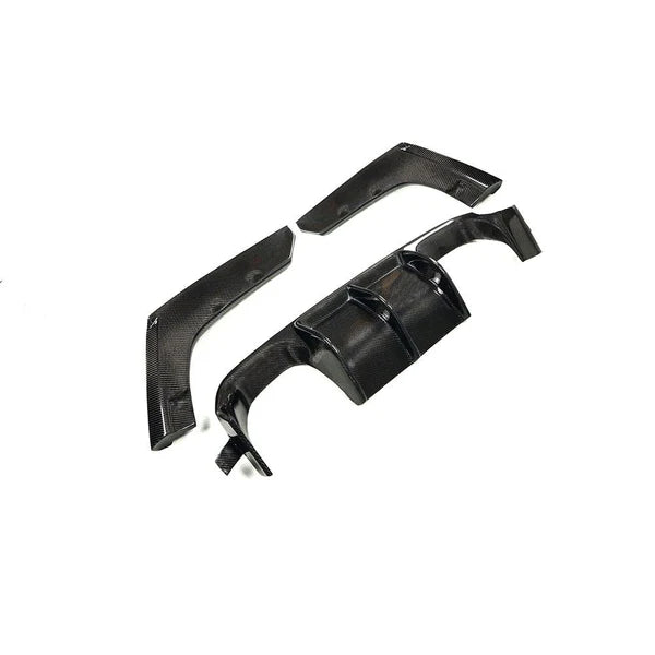 V styl Difuzor ze suchého karbonu pro BMW F8x M3 a M4