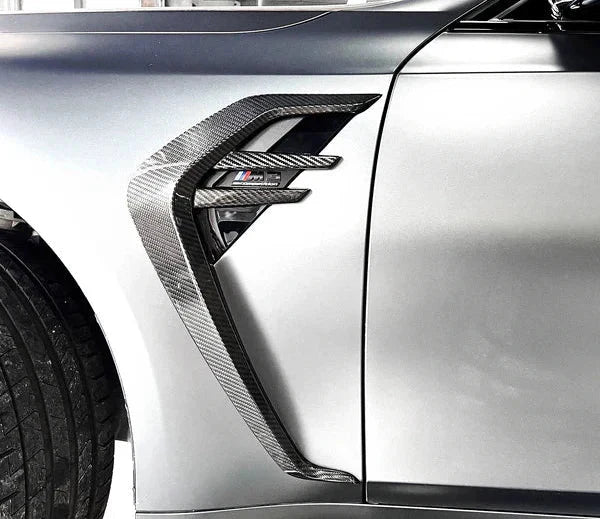 Kanardy blatníku ze suchého karbonu pro BMW G8x M3 a M4