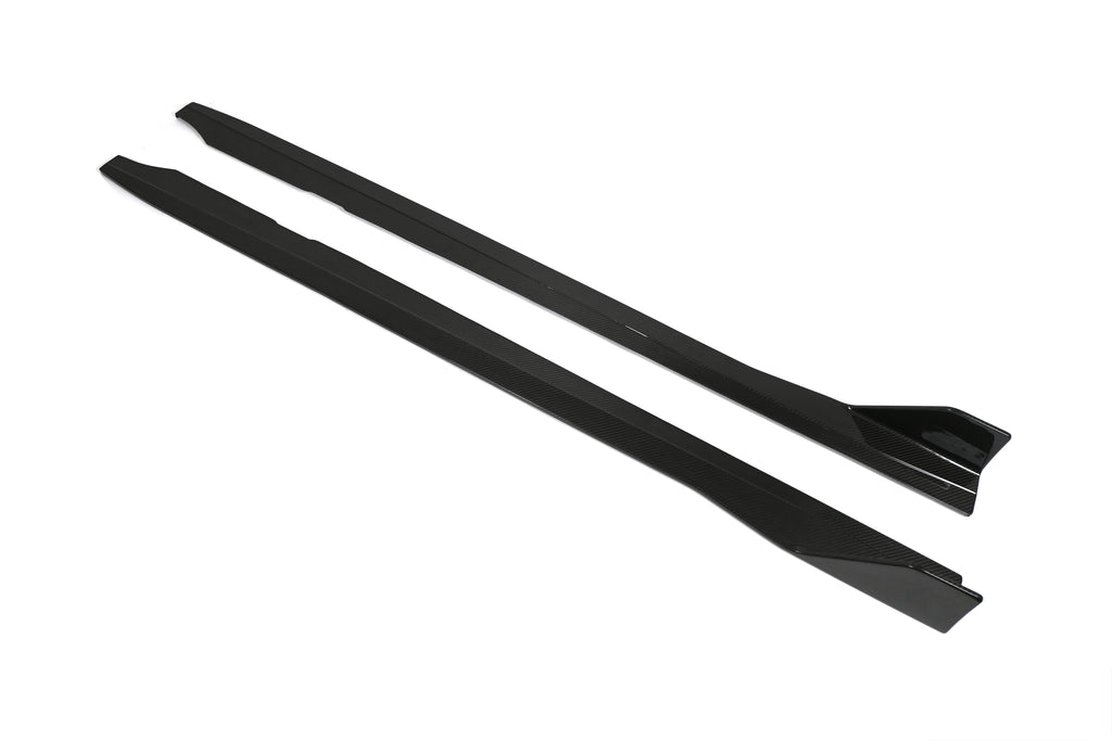 AD styl side skirts ze suchého karbonu pro BMW G87 M2
