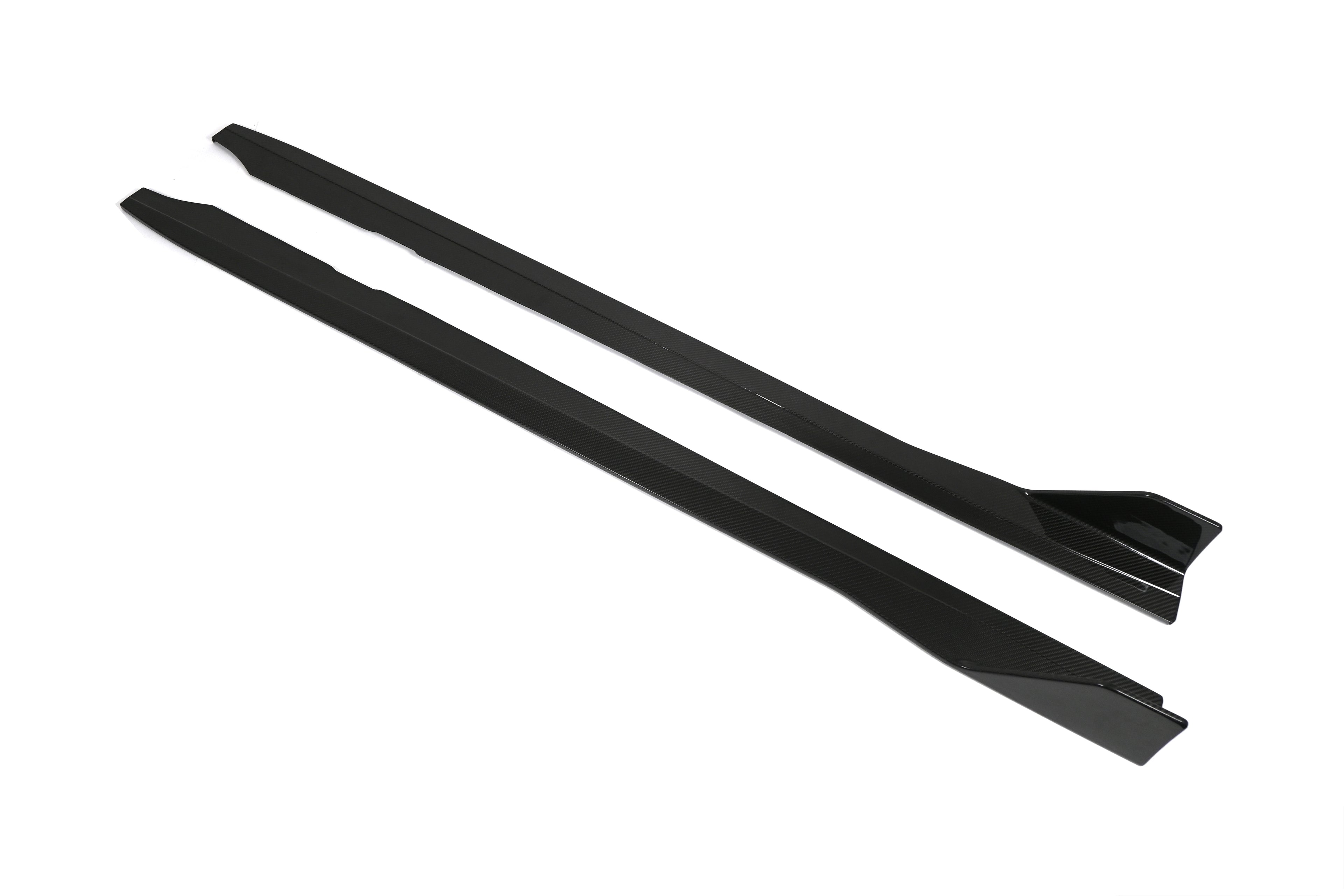 AD styl side skirts ze suchého karbonu pro BMW G87 M2
