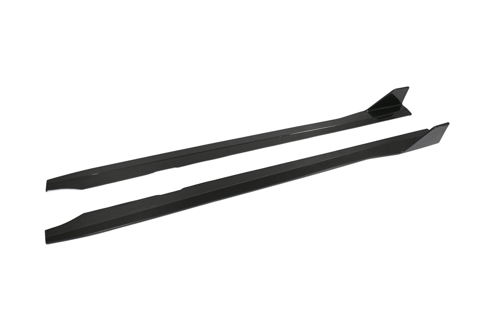 AD styl side skirts ze suchého karbonu pro BMW G87 M2