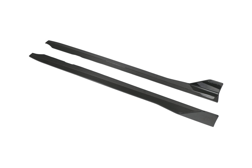 AD styl side skirts ze suchého karbonu pro BMW G87 M2