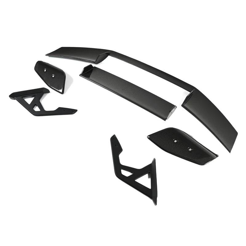 AD styl křídlo ze suchého karbonu pro BMW G87 M2 (skladem)