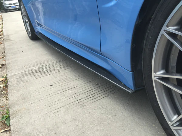 MP styl Side skirts ze suchého karbonu pro BMW F8x M3 a M4