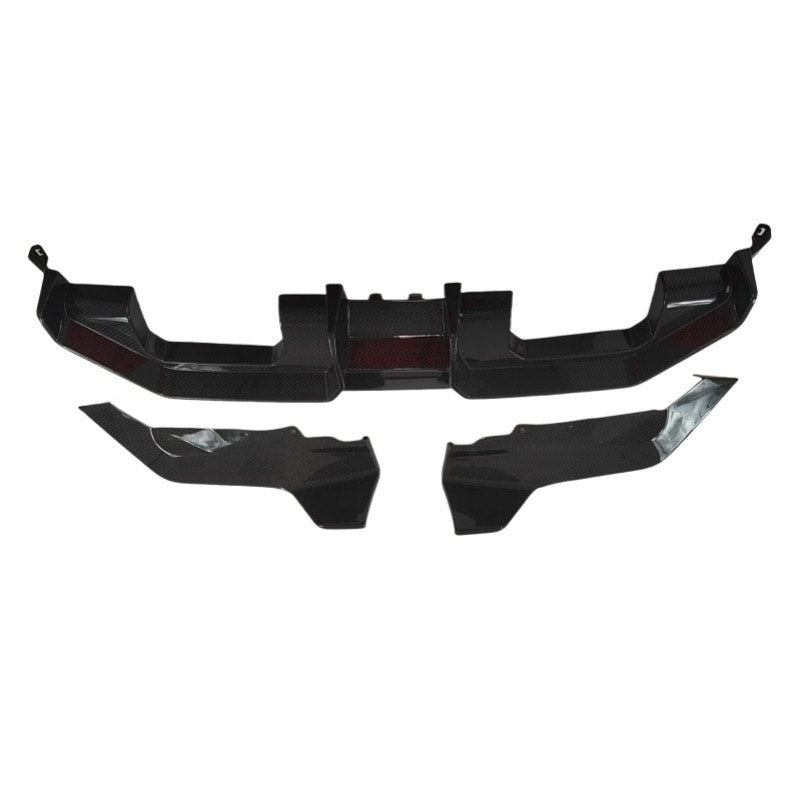 AD styl difuzor ze suchého karbonu pro BMW G87 M2 (skladem)