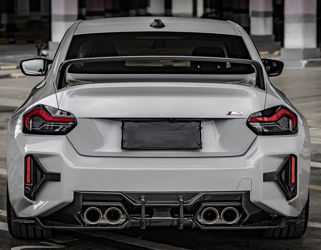 SQ styl difuzor ze suchého karbonu pro BMW G87 M2