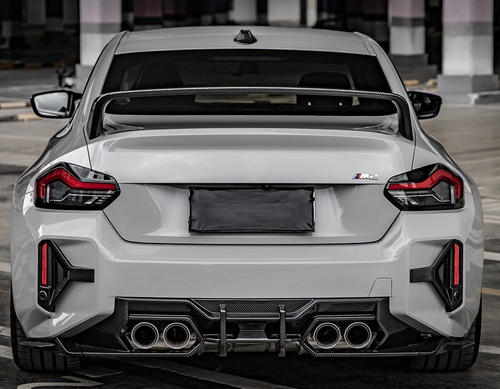 SQ styl difuzor ze suchého karbonu pro BMW G87 M2