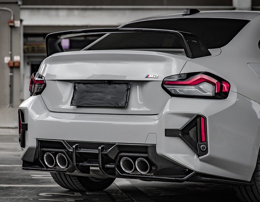 SQ styl difuzor ze suchého karbonu pro BMW G87 M2