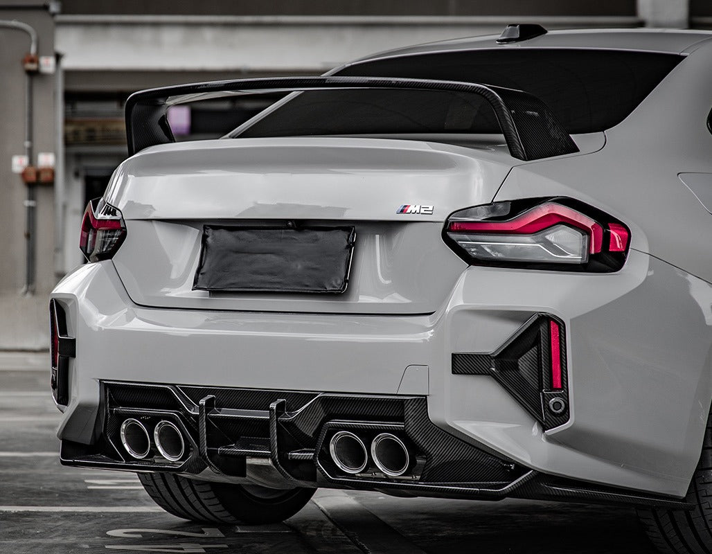 SQ styl difuzor ze suchého karbonu pro BMW G87 M2