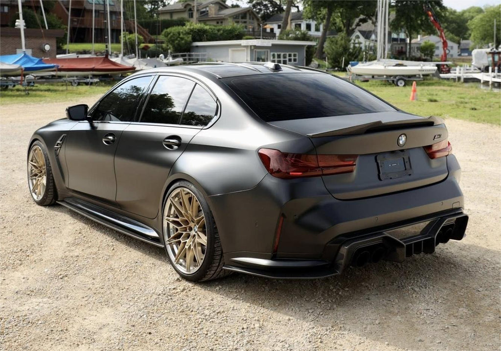 PSM styl spoiler ze suchého karbonu pro BMW G8x M3 a M4 (SKLADEM)