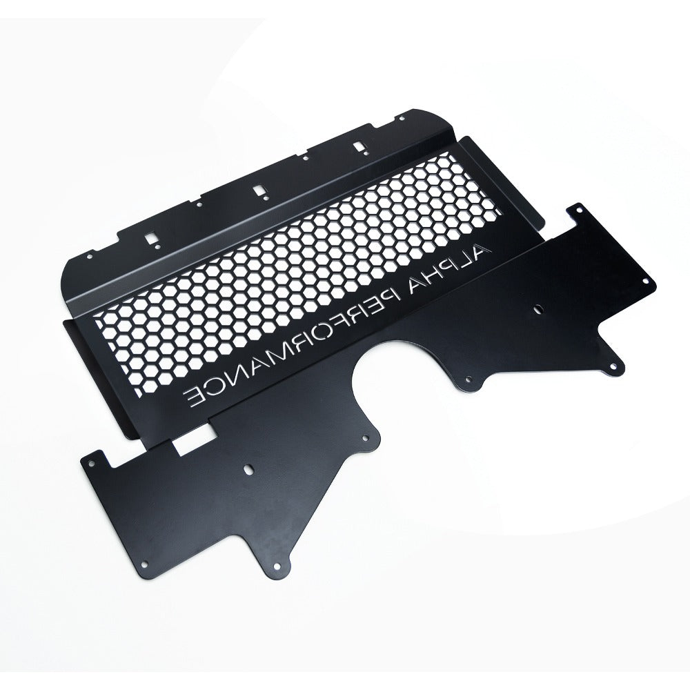 Kryt olejového chladiče z hliníkové slitiny pro motor S58 (generaci G) (SKLADEM)