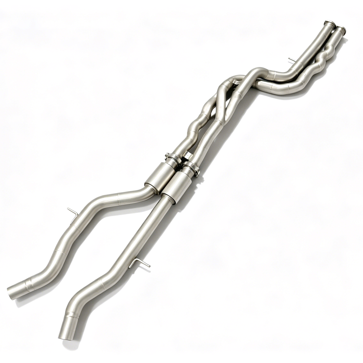 Z Pipe Midpipe resonated z nerezové oceli na F8x M3 a M4