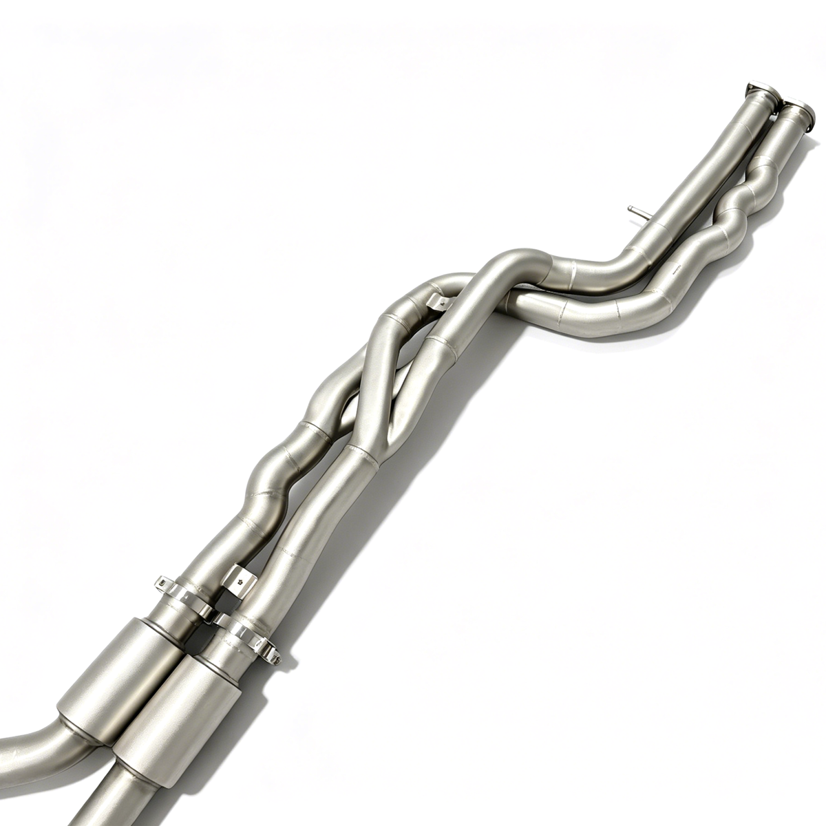 Z Pipe Midpipe resonated z nerezové oceli na F8x M3 a M4