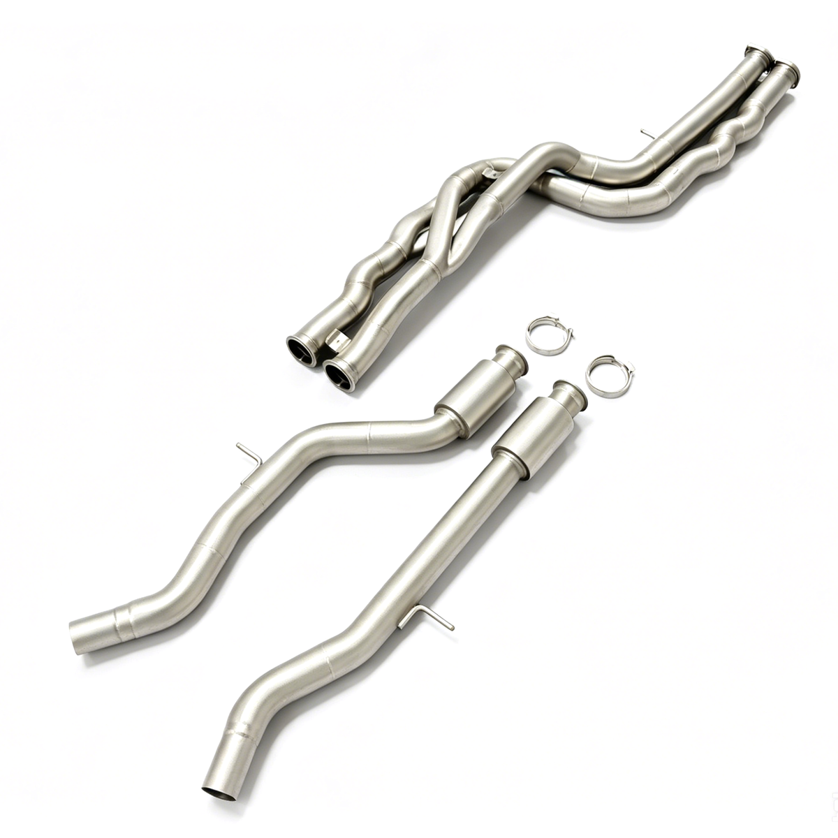 Z Pipe Midpipe resonated z nerezové oceli na F8x M3 a M4